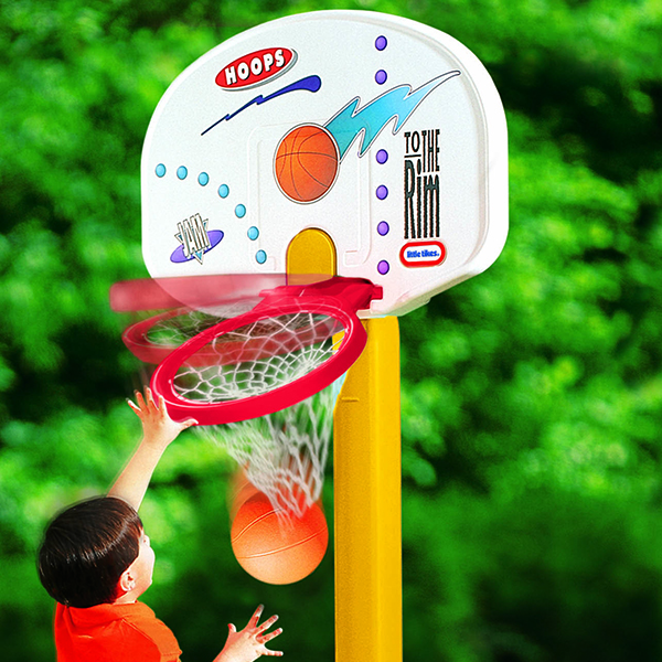 Bộ đồ chơi bóng rổ tăng chiều cao cho bé Little Tikes